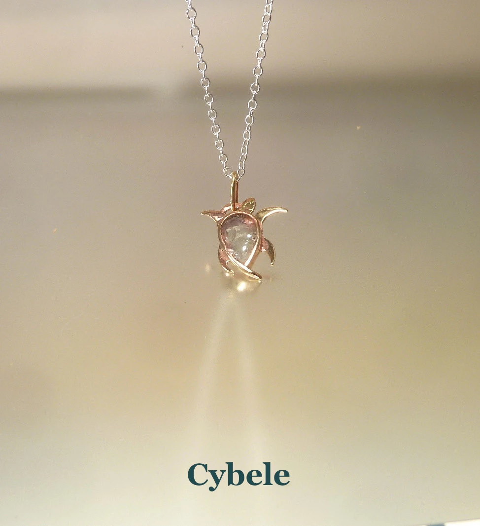 Pendentif tortue de Kemp by Cloquille - Cybele Pendentif tortue de Kemp by Cloquille