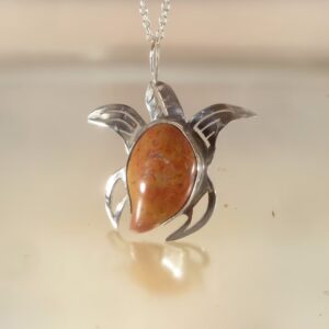 Pendentif Tortue de Kemp Héphaistos by Cloquille