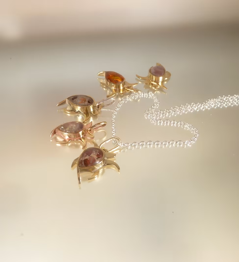 Pendentif tortue de Kemp by Cloquille