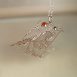 Cormoran dans les algues