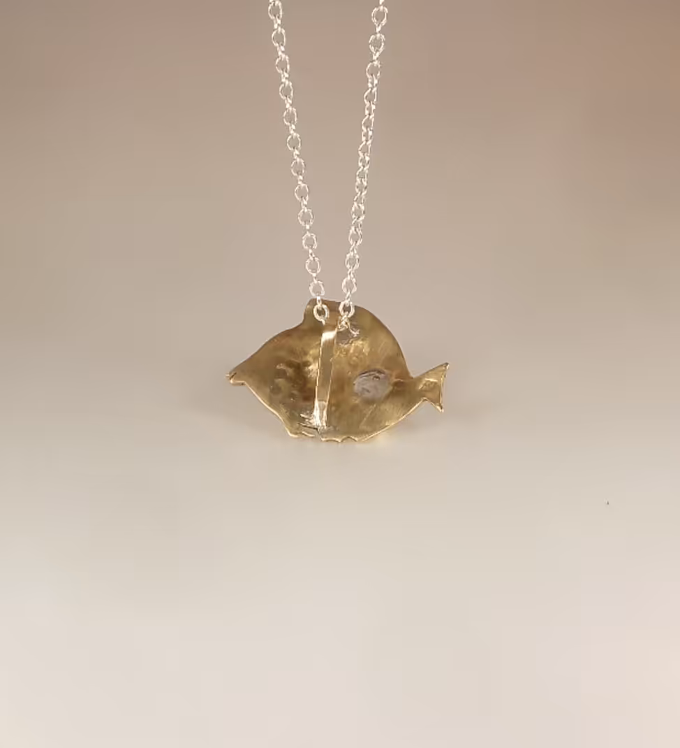 Pendentif Poisson chirurgien by Cloquille Pendentif Poisson chirurgien
