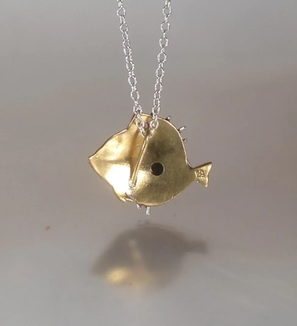 Pendentif Poisson chirurgien by Cloquille Pendentif poisson