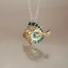 Pendentif Poisson chirurgien by Cloquille Pendentif Poisson
